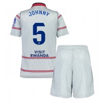 Atletico Madrid Johnny Cardoso #5 Tretí Detský futbalový dres 2026-27 Krátky Rukáv (+ trenírky)